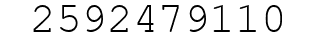 Number 2592479110.