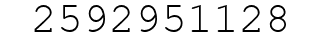 Number 2592951128.