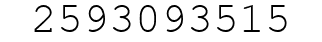 Number 2593093515.