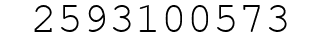 Number 2593100573.