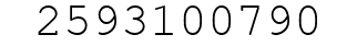 Number 2593100790.