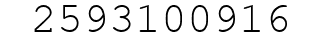 Number 2593100916.