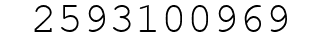 Number 2593100969.