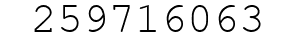 Number 259716063.