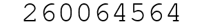 Number 260064564.