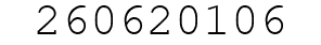 Number 260620106.