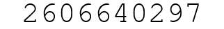 Number 2606640297.