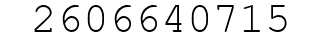 Number 2606640715.