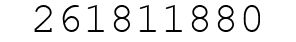 Number 261811880.