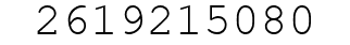 Number 2619215080.