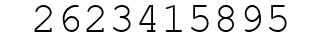 Number 2623415895.