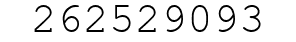 Number 262529093.