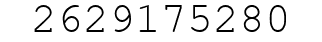 Number 2629175280.