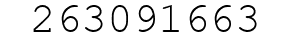 Number 263091663.