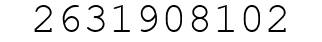 Number 2631908102.