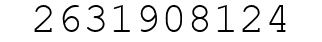 Number 2631908124.