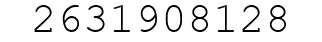 Number 2631908128.