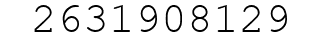 Number 2631908129.