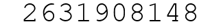 Number 2631908148.