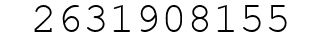 Number 2631908155.