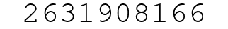 Number 2631908166.