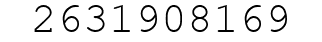 Number 2631908169.