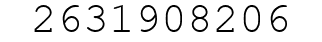 Number 2631908206.