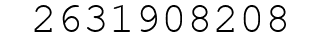 Number 2631908208.