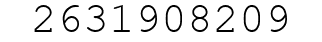 Number 2631908209.