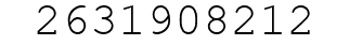 Number 2631908212.