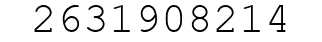 Number 2631908214.