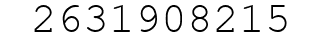 Number 2631908215.
