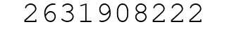 Number 2631908222.