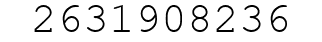 Number 2631908236.