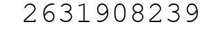 Number 2631908239.