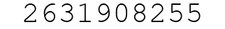 Number 2631908255.
