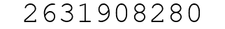 Number 2631908280.
