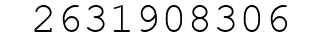 Number 2631908306.