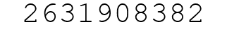 Number 2631908382.
