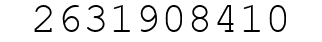 Number 2631908410.