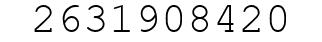 Number 2631908420.