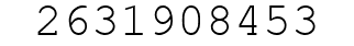 Number 2631908453.