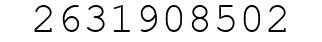 Number 2631908502.