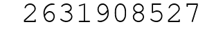 Number 2631908527.
