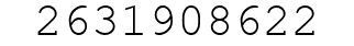 Number 2631908622.