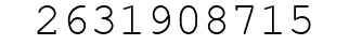 Number 2631908715.