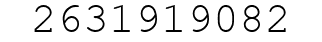 Number 2631919082.