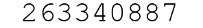 Number 263340887.