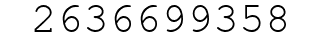 Number 2636699358.
