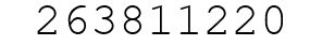 Number 263811220.